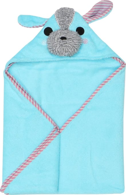 Zoocchini baby badcape 100% katoen - Yoko the Yorkie