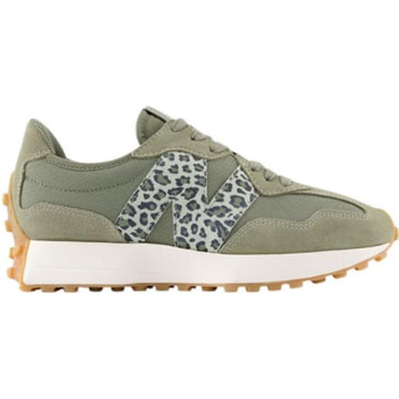 Lage Sneakers New Balance Baskets 327 kaki daim et textile