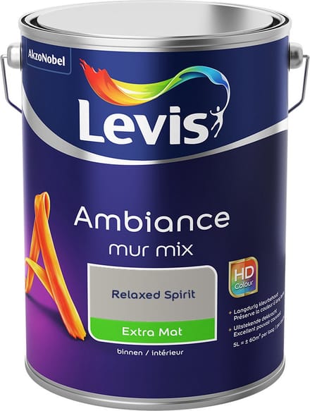 Levis - Ambiance Mur Extra Mat Mix - Relaxed Spirit - Mengverf - 5 L
