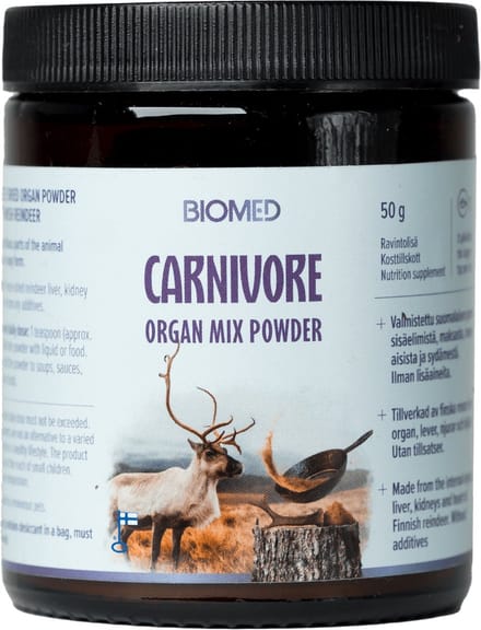 Wildcrafted Reindeer Organ Mix Carnivore-