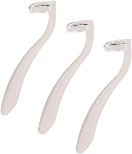 Dames Scheermesjes - Ontharingsapparaat - Gladde Huid - Ergonomisch Ontwerp - 8.7x3x2 cm - Wit