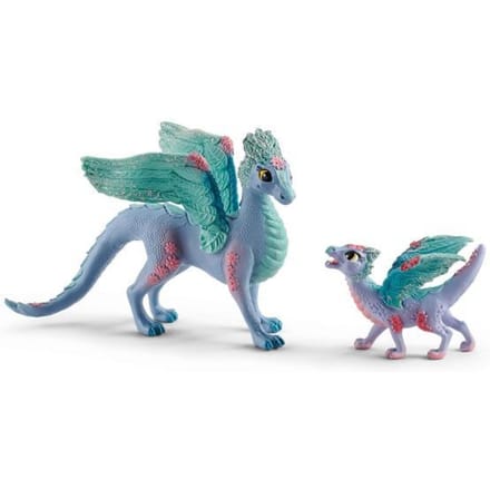 Schleich Bayala 70592 Bloemendraak met jong Opmaken en sieraden