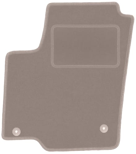 Beige bestuurdersmat voor: Suzuki SX-4 S-Cross crossover (2013-)