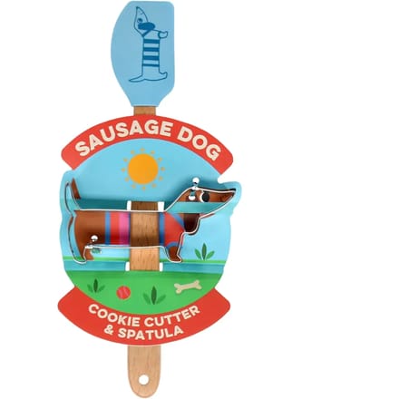 Koekjesvorm & Spatel - Teckel - Bakset - Teckel Koek - Honden Koekjes - Wiener -Dachshund