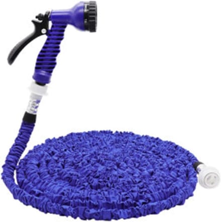 Tuinslang Uittrekbaar - Flexibele Waterslang - Tuin Besproeien - Automatisch Uittrekbaar - 7.5 Meter - Blauw