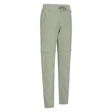 Mountain Warehouse Dames/Dames Explorer afritsbare wandelbroek (Kaki Groen)