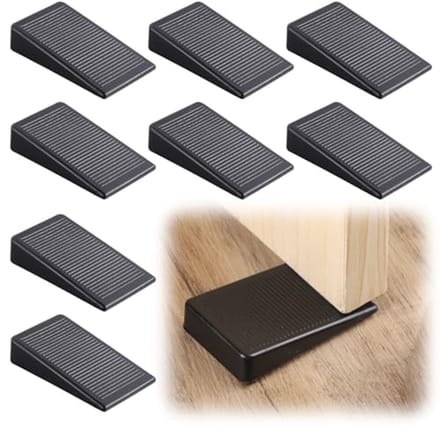 Rubberen Deurstoppers met Antislip voor Harde Vloeren - Veilig en Compact