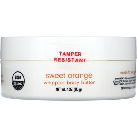 Dr. Mercola, Ola Botanicals, beurre corporel fouetté, orange douce, 113 g (113g) white