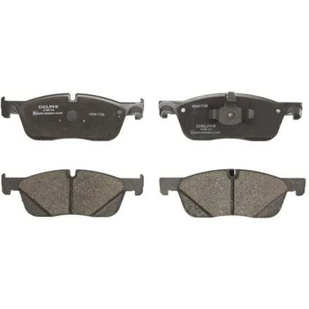Remblokset DELPHI LP3166, voor