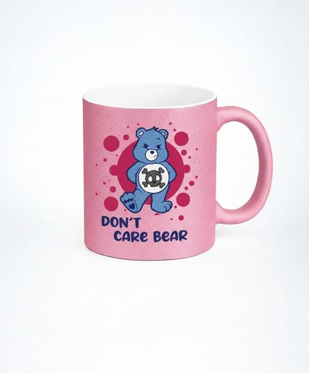 Don't Care Bear Mok - Grappige Mok met Eigenwijze Beer