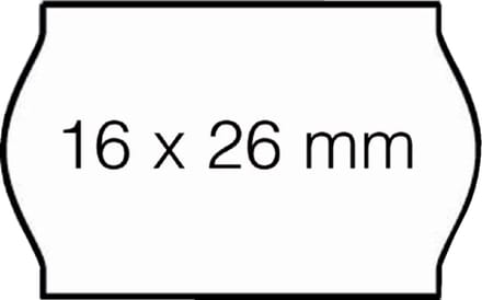 Prijsetiket 16x26mm Open-Data S14/Sato Judo afn wt