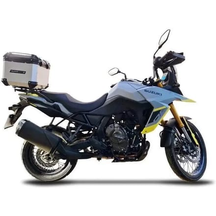 Top case motorfiets van aluminium met specifieke plaat inbegrepen GPR Tech Suzuki V-Strom Dl 650 2017/2020 E4
