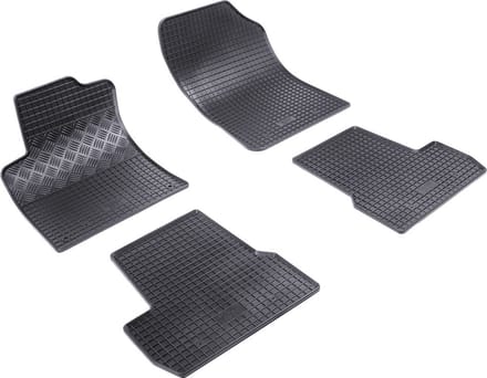 Automatten voor Citroën C3 (2010-2016), Citroën DS3 (2010-2019) - 4-delig - Rubber