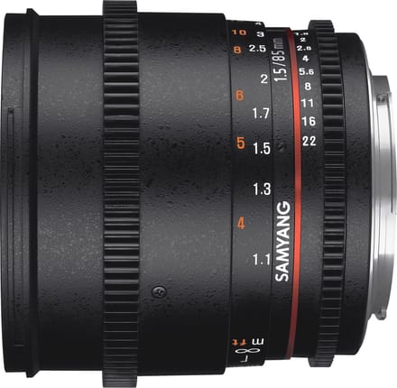 Samyang 85mm T1.5 VDSLR AS IF UMC II Pentax K