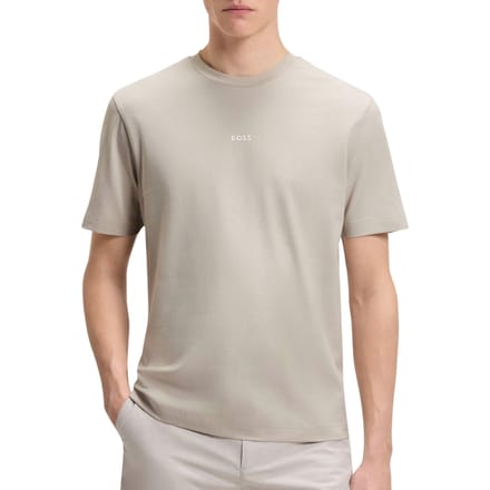 regular fit T-shirt van katoenmix model 'TCHUP'