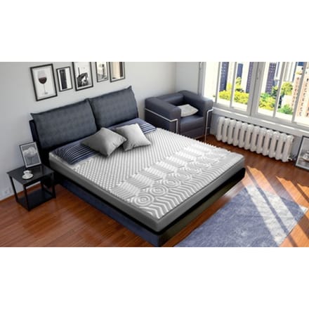 Sampur 7-zone comfort matrastopper Oxford : 180 x 200