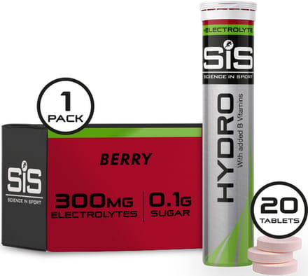 SIS Energydrink Go Hydro Tablet Berry 20 tabletten