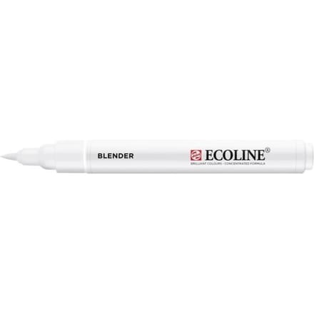 Blender Brush Pen Stift - Talens - Ecoline - Herbruikbaar - Penseelpunt - Wit