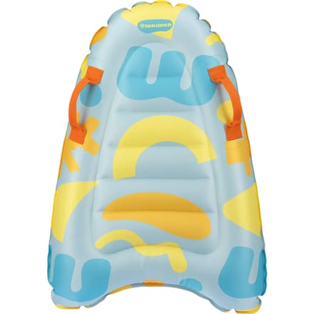 Waimea Bodyboard - Opblaasbaar - Kinderen - Blauw/Oranje - Ca. 70 x 50 cm