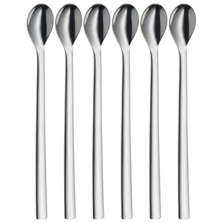 WMF Nuova - Longdrinklepels - 6-delig - 22 cm - RVS - Vaatwasserbestendig