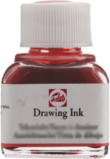 talens tekeninkt 11ml kleur 311 vermiljoen