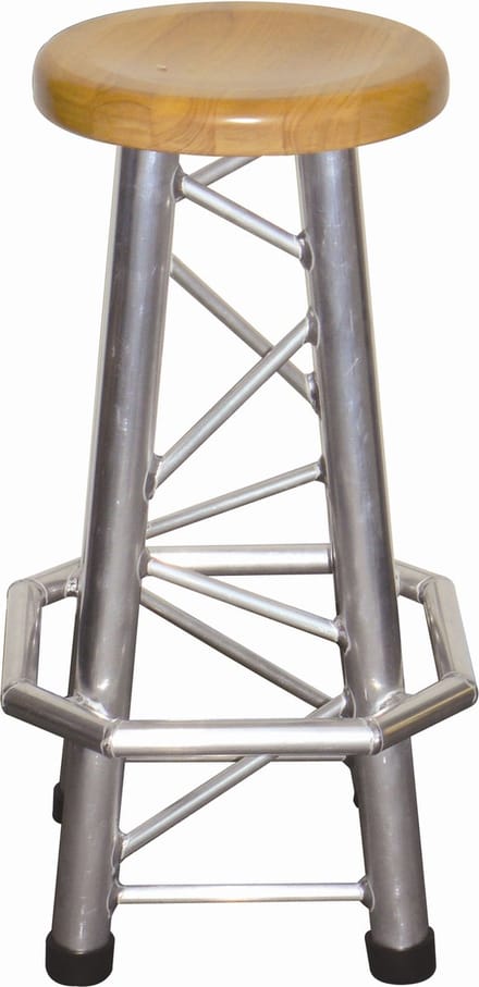 Global Truss trussen Barkruk 8-hoekig - Meubels uit truss