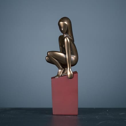 Parastone - Beeldje Onschuldige Vrouw - Mama - Kunst - Eenvoud - Decoratie - Uniek - Sym 01 Agile - Moeder