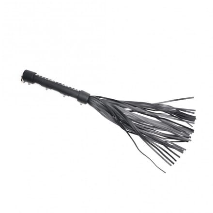 665 Vegan - Flogger - Kunstleer - Zwart