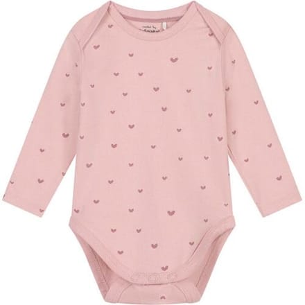 Prénatal romper hartjes Pink 50/56 dames