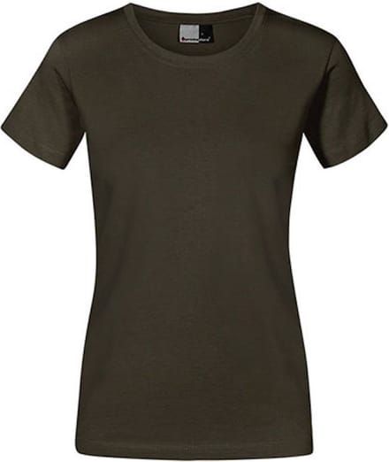 Promodoro Women´s Premium-T E3005 - Khaki - M
