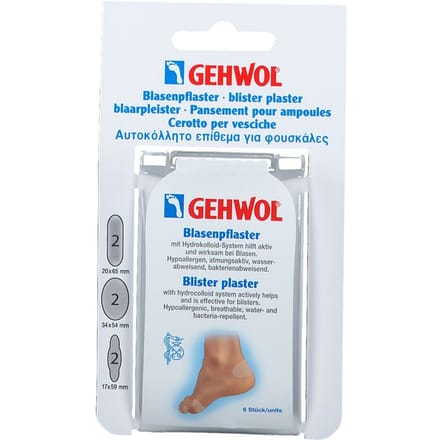 Gehwol Blarenpleisters Hydrocol 11127622 2x3 Pleister