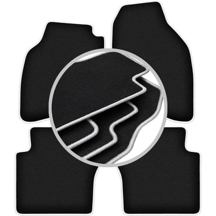 CARLUX-SILVER automatten voor: Honda City IV sedan (2002-2008)