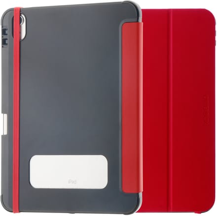 OtterBox React Folio Hoes Geschikt voor Apple iPad 10.9 (2022) - Book Case met Standaard - Rood