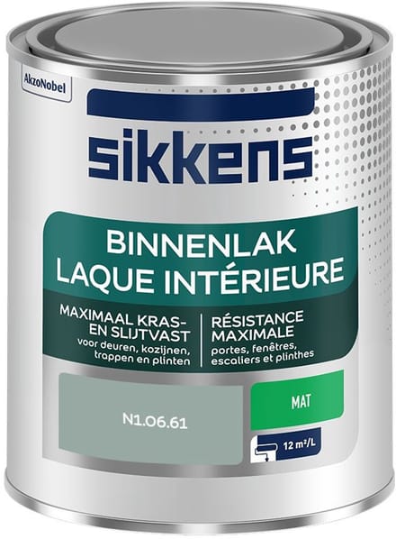 Sikkens - Binnenlak Mat - N1.06.61 - Mengverf - 750 Ml