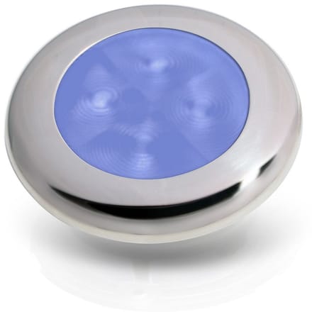 Hella Spot SlimLine Round LED 12V blauw/chroom | 2XT 980 502-221