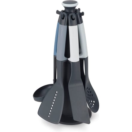JosephJoseph - Elevate - Carrousel - Editions Sky - Keukenhulpen met Houder - Set van 6 stuks - Blauw / Grijs