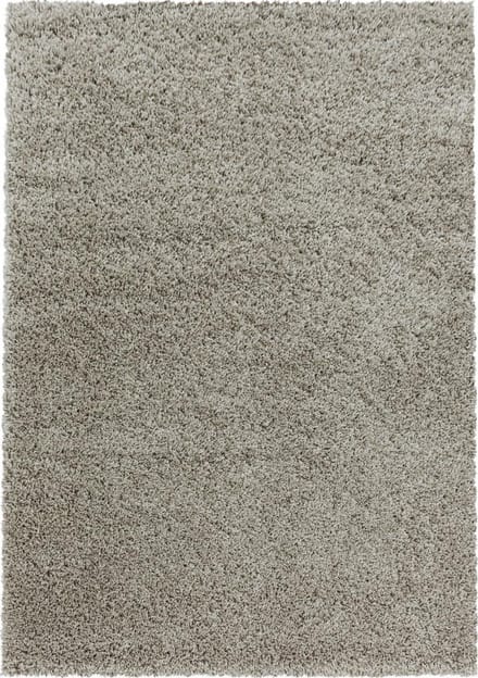 Modern hoogpolig vloerkleed Sydney - natuur - 80x150 cm