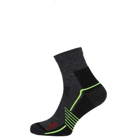 STAPP Wandelsokken Quarter Active Outdoor Bamboe Donkergrijs-47/50