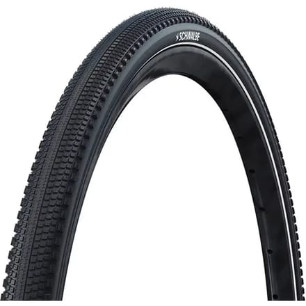 G-One Comp Plus - Wired - Green Compound - Puncture Guard - 700x45C - Black + Reflex