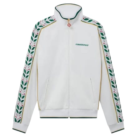 Casablanca Seasonal Laurel Track Top Witte Jassen