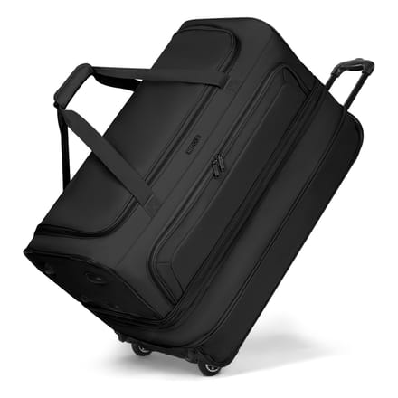 REDOLZ Reistas Trolley Duffle Essentials Wheeled Duffle Exp. Black Zwart 70cm