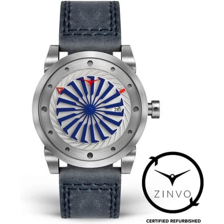 Archived Refurbished Zinvo Blade Rotating Turbine Automatic 44mm Edelstaal | Marine 155
