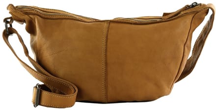 HAROLD'S schoudertas Submarine Pouch Twin Bag Yellow donkergeel