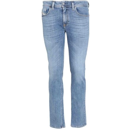 Diesel Heren Sleenker Skinny Jeans (Blauw)