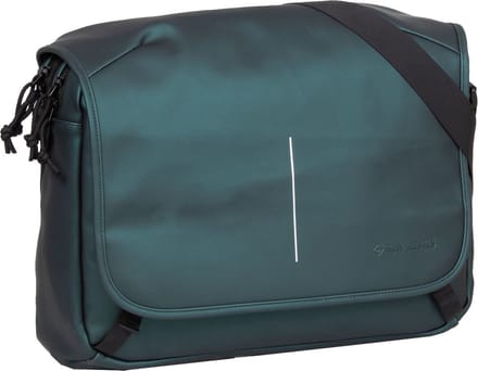 New Rebels ® William - Computer Schoudertas - Donkergroen 10L - Waterafstotend