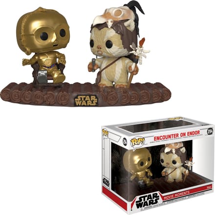 C-3PO on Throne #294  - Star Wars - Movie Moment - Funko POP!
