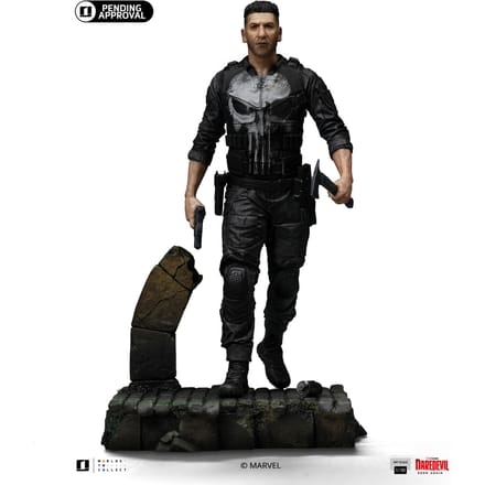 Iron Studios Daredevil: Born Again Punisher Art Scale 1/10 Statue