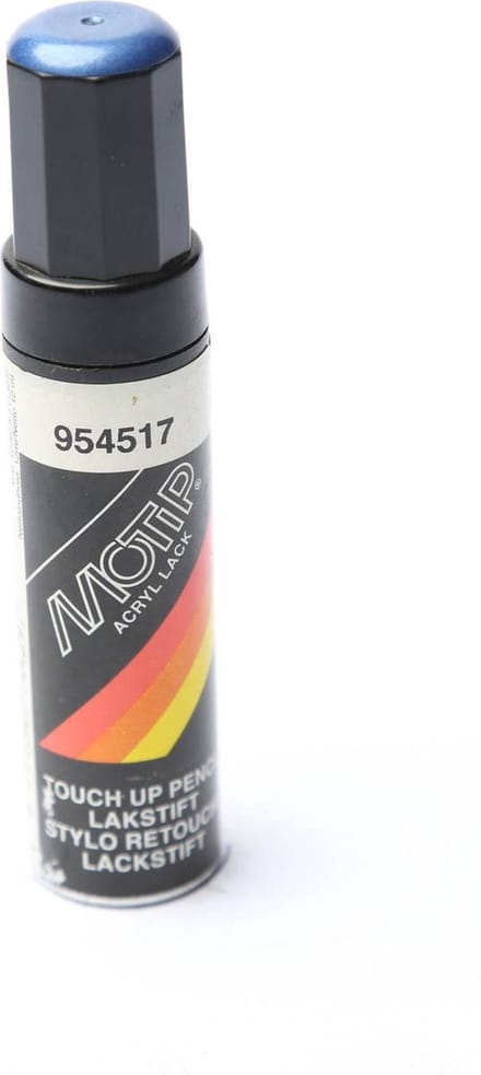 Motip 954517 - Auto lakstift - Blauw Metallic - 12 ml