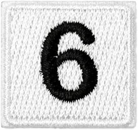 Fjesta© Oeteldonk embleem - Scrabble stijl cijfer 6