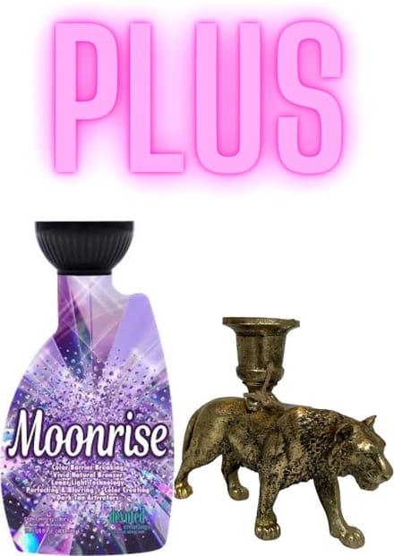 Devoted Creations Moonrise 400 ml + Kandelaar Tijger Bronze